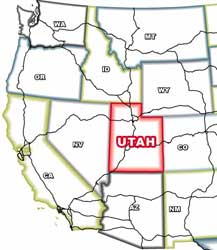 Driving Distance Map for Western American